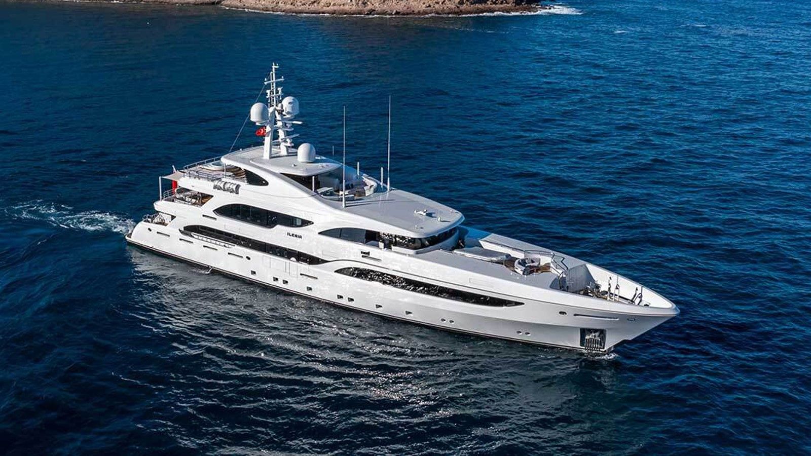 ILERIA yacht for sale (Turquoise Yachts, 50.4m, 2013)